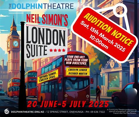 London Suite - auditions, 12 Spring Street Onehunga, Auckland, New ...