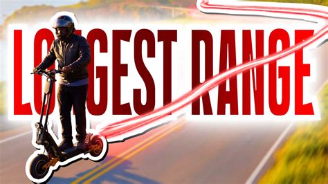The Definitive List of the Top 10 Longest Range Electric Scooters (Real Rider-Tested) - Electric ...