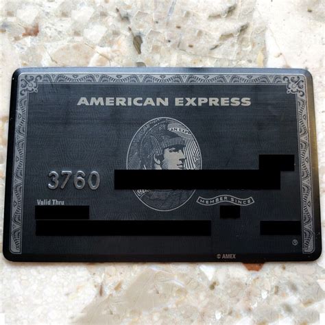 American Express Black Card American Express Centurion (Black)