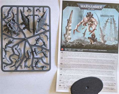 Tyranid Broodlord Warhammer 40K Kill Team Tyranids - New On Sprue ...