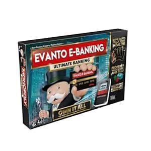 Buy Evanto Store E-Banking Ultimate Banking Board Game | Cashless ...