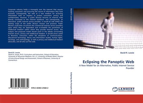 Buy Eclipsing the Panoptic Web: A New Model for an Alternative, Public ...