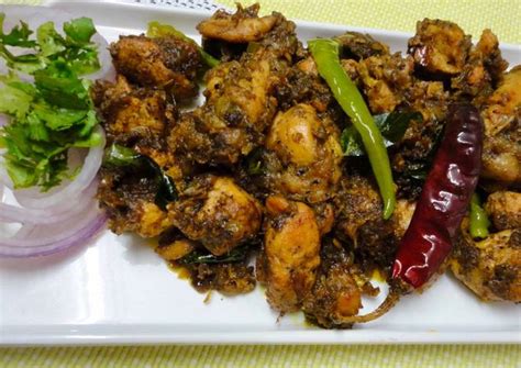 Chicken Pepper Fry Recipe by Sailaja Kosuri - Cookpad