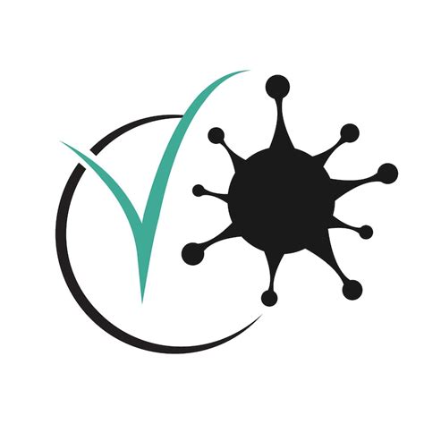Coronavirus protection black icon vector | Premium Vector