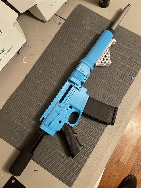 3D Printed Silencer with over 5k rounds of 22LR through it (I am SOT ...