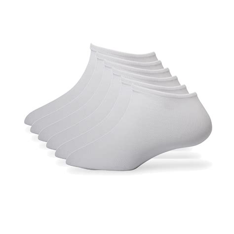 Young Wings Solid Design Ankle Length Disposable White Colour Socks ...