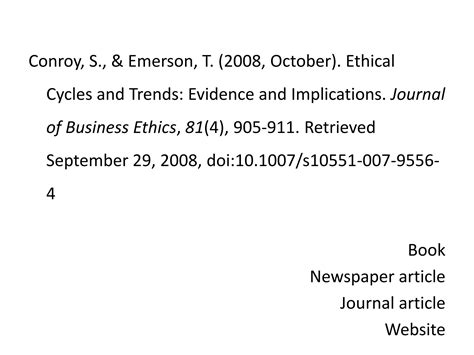 APA Style Examples 的图像结果