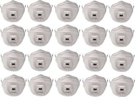 3M Aura Disposable Respirator 9332A+, FFP3, Non Woven Fabric, Flat Fold ...