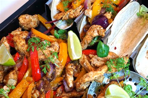 One pan chicken fajitas - Victorias provkök