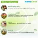 Mamaearth Onion Hair Serum For Silky & Smooth Hair, Tames Frizzy Hair ...