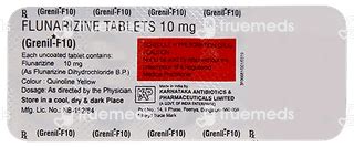 Grenil F 10 Mg Tablet 10 - Uses, Side Effects, Dosage, Price | Truemeds