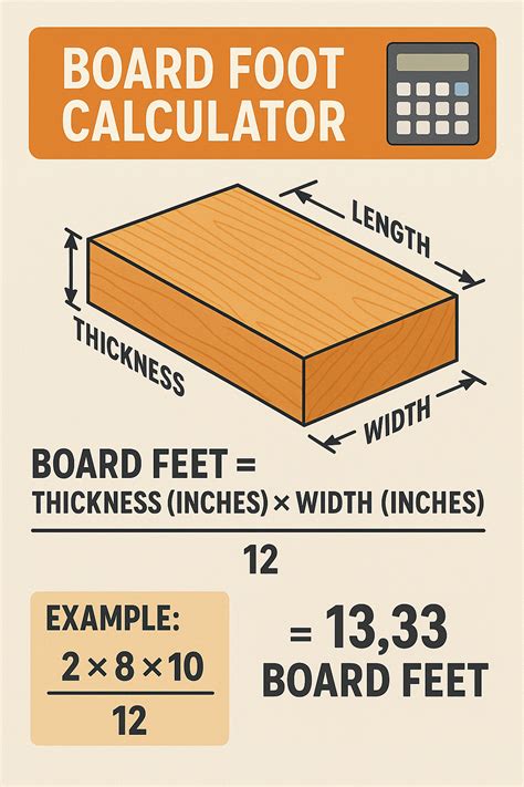 Free Board Foot Calculator Online - Construction Calculators