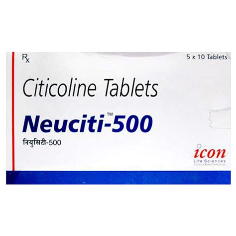 Neuciti-500 Tablet 10's Price, Uses, Side Effects, Composition - Apollo ...