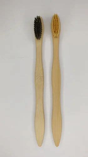 Premium Bamboo Toothbrush - Bamboo Toothbrush S-Curve Handle ...