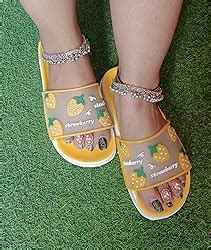 Buy Pampy Angel Strawberry Women's Flip Flops Slides Back Open ...