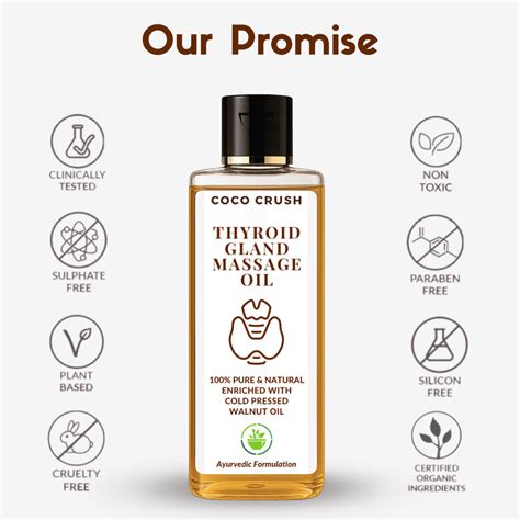 Coco Crush Body Thyroid Massage Oil | Available on The Mom Store