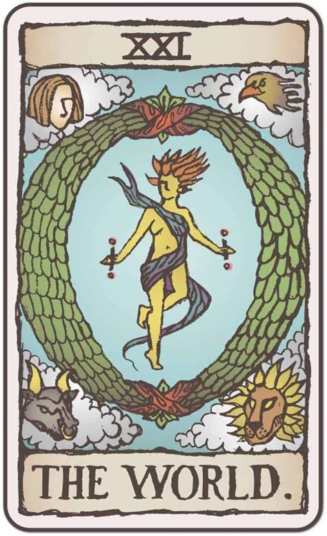 Tarot Cards The World