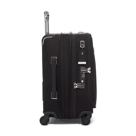 International Dual Access 4 Wheeled Carry-On Black