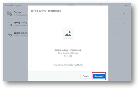 Image result for How to Recover Dropbox Files