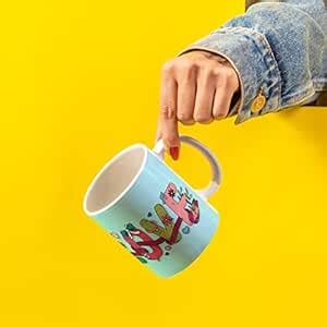 Buy XANTHIC Ceramic Love Printed Coffee Mug, Valentine Gift for ...