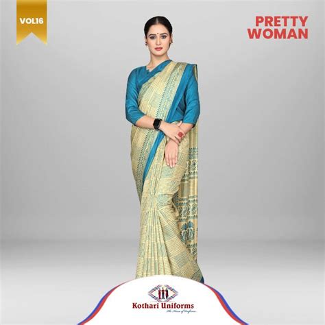PW5B - Uniform Sarees | Kothari Uniforms | Pretty Woman