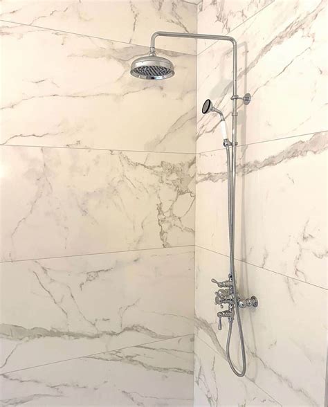 18 Amazing Large Tiles for Shower Walls to Enhance Your Home