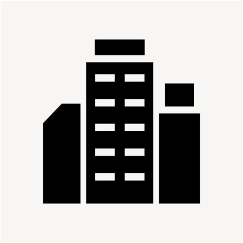 Flat Icon Building 的图像结果