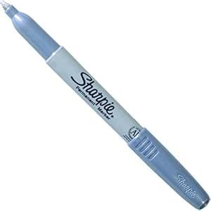 BOX USA BPMK420 1 Sharpie Metallic Permanent Marker, Silver (Pack of 12 ...