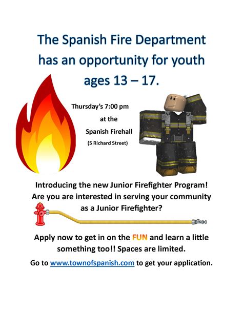 Spanish Volunteer Fire Department – Town of Spanish