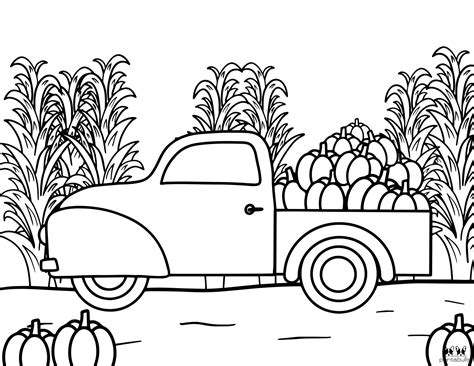 Free Coloring Pumpkin Pages