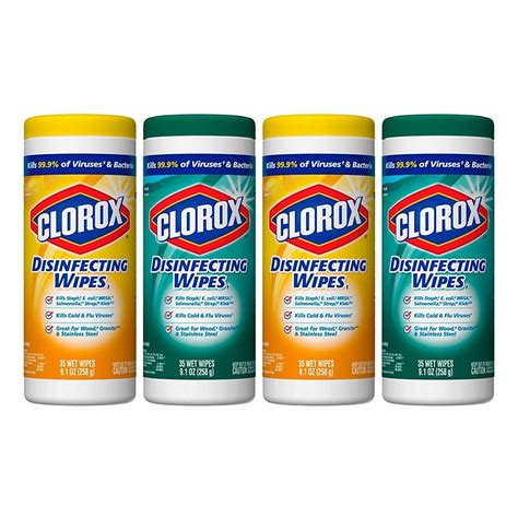 Clorox Disinfecting Disposable Cleaning Wipes Multipack: 2 Citrus Blend ...