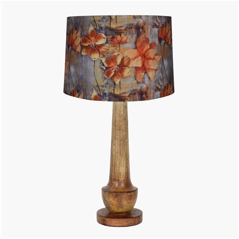 Buy HOMESAKE Wooden Table Lamp from Homesake at just INR 4700.0