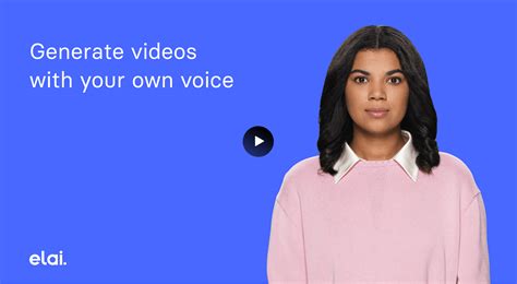 Elai.io - AI Voice Cloning: Clone Your Voice Effortlessly