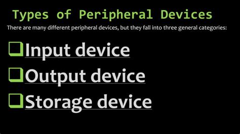 Image result for Basics of Computer Peripheral Devices
