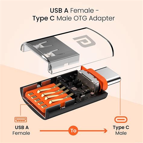 Portronics Bridge Y USB to Type C Adapter Best Price in India on ...