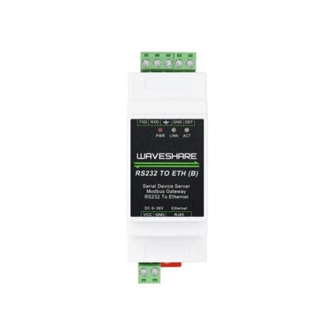 Buy Industrial serial server, RS232 to RJ45 Ethernet, TCP/IP to serial ...