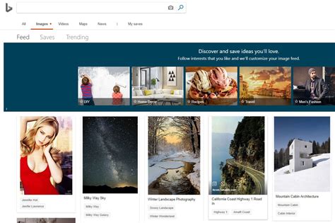 Bing Image Match Search 的图像结果