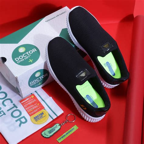 DOCTOR EXTRA SOFT D-2002 Memory Foam Men's Shoes for Walking Gym Train ...