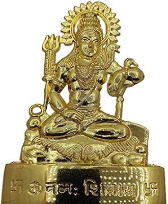 Buy Rudram Goddess Shera waali Maa Set Statue Idol Murti in Brass (4X4 ...