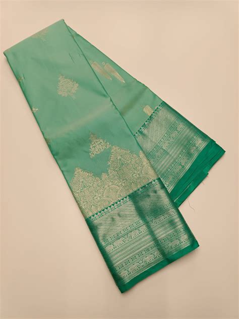 KANCHIPURAM SEMI SILK SAREE – B S CHANNABASAPPA & SONS