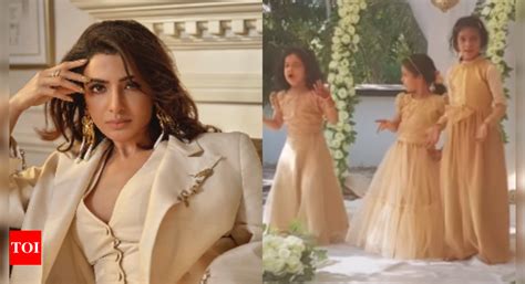 Samantha Ruth Prabhu shares kids dancing to the "Oo Antava" song; says ...