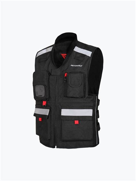 Motowolf Vest Without Pad Black Motorcycle | Bandidos pitstop