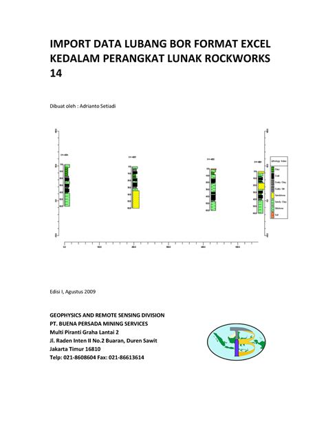 Import Excel Drillhole Data to Rockworks 14 - IMPORT DATA LUBANG BOR ...
