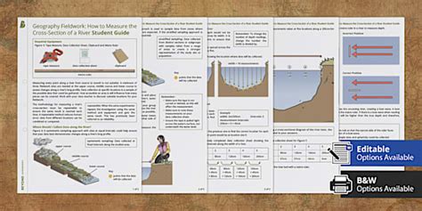 How to Measure the Cross Section of a River Student Guide