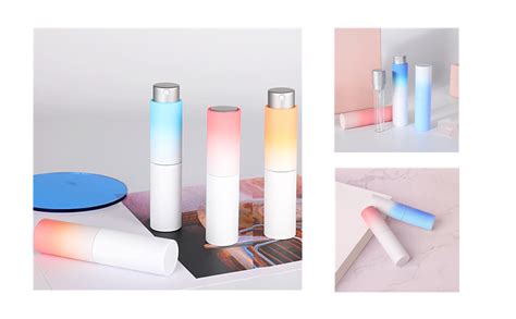 Sichumaria® 8 ml Gradient Blue Mini Travel Perfume Refillable Bottle ...