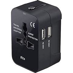 rts Universal Travel Adapter, International All in One Worldwide Travel ...