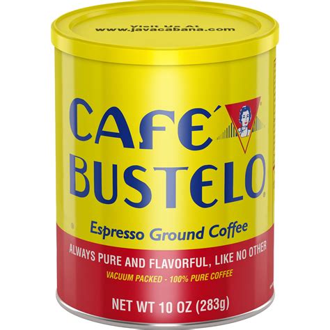 Café Bustelo, Espresso Style Dark Roast Ground Coffee, 10 oz. Can ...