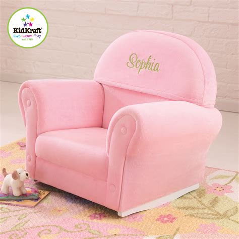 KidKraft Velour Personalized Kids Rocking Chair & Reviews | Wayfair