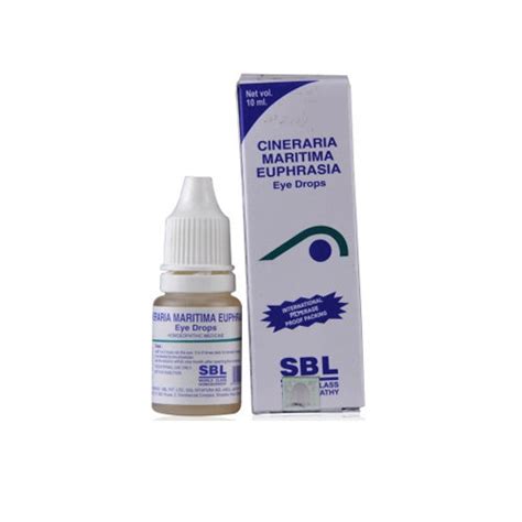 Cineraria Maritima Euphrasia Eye Drops