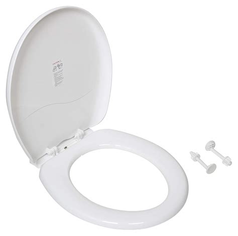 TACONA BATH SOLUTIONS EWC Plastic Commode Toilet Seat Cover (37.5 x 5.1 ...